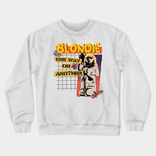 Blondie one way or another Crewneck Sweatshirt